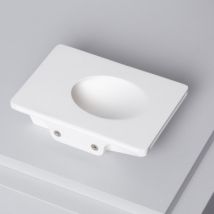 Applique Murale LED Intégration Plâtre/Placo 2W Coupe 183x123 mm Blanc Chaud 2700K