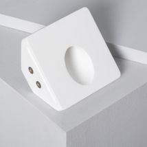 Applique Murale Intégration Plâtre/Placo 2W Coupe 103x100 mm Blanc Chaud 2700K