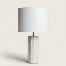Lampe à Poser en Céramique Corbusier Blanc