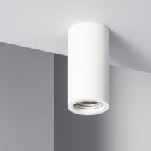 Plafonnier Plâtre Perido Blanc