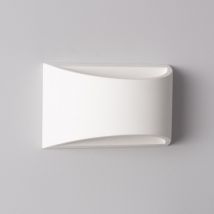 Applique Murale Plâtre Fosty Blanc