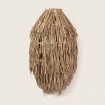Abat-jour Suspension Fibres Naturelles Ramé Naturel