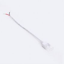 Connecteur Hippo Câblé pour Ruban LED 24V COB IP68 8 mm