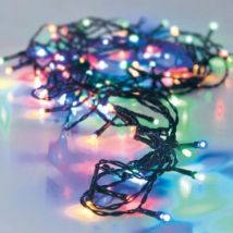 Guirlande LED Extérieure Câble Noir RGB Racimo 25 m RGB