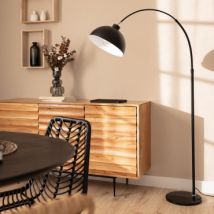 Lampadaire Aluminium Maisie Noir
