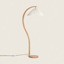 Lampadaire Bois Luanda Blanc