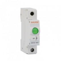 MAXGE Alpha + 230V LED Indicator - Green