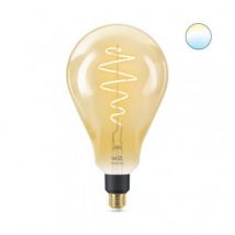6.5W E27 PS160 Smart WiFi WIZ CCT Dimmable LED Vintage Filament Bulb - Adjustable (Warm-Daylight-Cool)