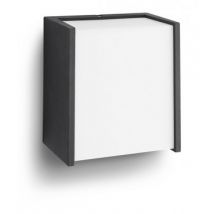PHILIPS 6W Karp Outdoor LED Wall Lamp - Black