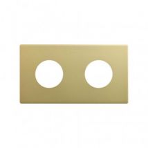 Frame 2 Elements Minimal Aesthetic for Schuko Socket Base CLEAN SIMON 270 27110620 - Copper