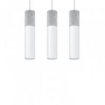 Borgio 3L Concrete Pendant Lamp SOLLUX - White