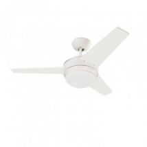 LEDS-C4 Windy Pro White Reversible Blades Ceiling Fan 101.6cm Motor AC VE-0005-BLA - White