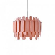 Maruja LZF Wooden Pendant Lamp - Pink