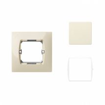 SIMON 27 Single Changeover Switch Kit - Snow White