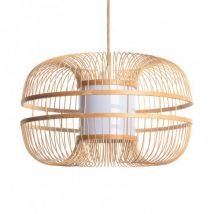 Ofelia Bamboo Pendant Lamp - Natural Textile