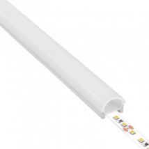 Semi-Circular Silicone Recessed LED Flex Tube up to 10-15 mm - 10m