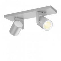 Lampada da Soffitto LED White Color Argenta 2x6W PHILIPS Hue Diverse opzioni