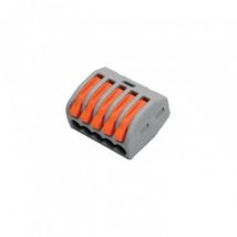 Pack Morsettiere di Connessione Rapida (5 Poli) OPENETICS 47222 (50 Un.) Grigio