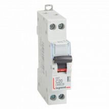 Interruttore Magnetotermico Industriale 1P+N 10kA 10-32 A Curva C DX³ 407726 LEGRAND 20 A