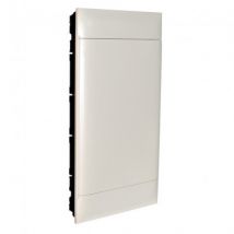 Scatola da Incasso Practibox S per Pareti Divisorie Convenzionali Porta Liscia 4x18 Moduli LEGRAND 137049 Bianco