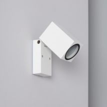 Applique da Parete per Esterni Alluminio Quadrato Onuba Bianco