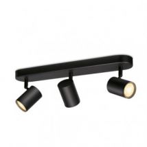 Applique da Soffitto LED Regolabile CCT Smart Wi-Fi+Bluetooth 4.9W 3 Faretti Imageo WIZ Nero