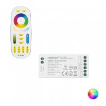 Controller Regolatore RGBW 12/24V DC + Telecomando RF 4 Zone MiBoxer RGBW