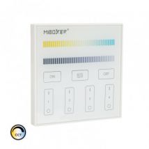 Telecomando RF 220-240V AC da Parete per Regolatore LED CCT 4 Zone RF MiBoxer T2 CCT