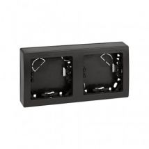 Cornice con Base per 2 Elementi Orizzontali SIMON 73 LOFT 73620 Grigio grafico