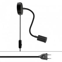 Applique de Pared LED 3.2W Flex 30 APMFC2LFLGUTIS30TISRM75EUBRM03-L CREATIVE-CABLES Nero