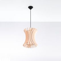 Lampada a Sospensione Legno Oriana SOLLUX LEGNO naturale