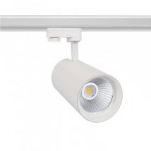 Faretto LED Binario Trifase 40W New d'Angelo Bianco (CRI 90) LIFUD Bianco Caldo 3000K