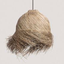 Lampada a Sospensione Rattan Matha ILUZZIA Nero