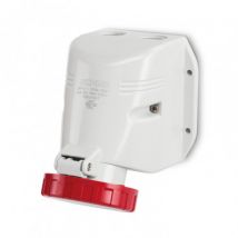 SCAME Optima Series 32 A Watertight Wall Base - IP67 - 3P + PE
