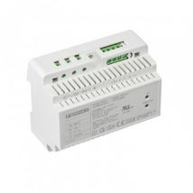 12V AC + 18V DC 1.5A FERMAX 4830 DIN6 Power Supply - Aluminium