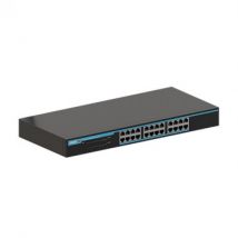 OPENETICS 21241 24 port 10/100/1000 Mbps Switch (19'' Mountable Rack) - Black