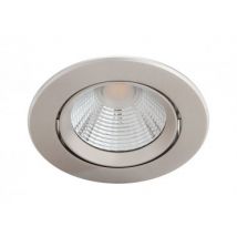 Pack of 3 5.5W PHILIPS Sparkle Dimmable LED Downlight Ø70mm Cut-out - Nickel