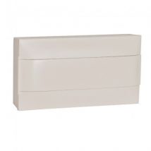 Surface box Practibox S Plain Door 1x8 Modules LEGRAND 137126 - White