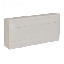 Practibox S Surface Box Plain Door 1x22 Modules LEGRAND 137125 - White