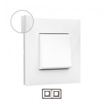 LEGRAND Valena Next 741002 White 2 Element Embellishing Plate - White