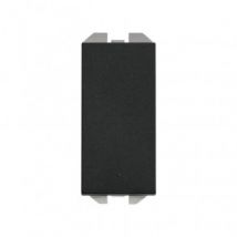 Narrow 3 Way 1 Gang Switch SIMON 270 20001251 - Black Matt