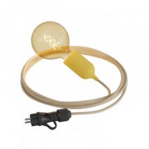 Eiva Snake Outdoor Pendant Lamp IP65 Creative-Cables PSEPAMUSN06 - Mustard