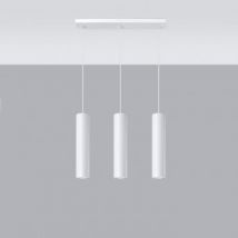 3L Lagos Metal Pendant Lamp SOLLUX - White