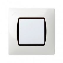 Single Switch Kit SIMON 27 - Brown