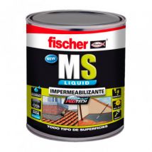 Waterproofing MS Liquid 1Kg Tile Brown FISCHER 534616 - Brown