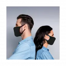 Lytess - Lot De 2 Masques De Protection Réutilisables Adultes Uns1 - Noir - Taille Unique