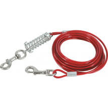 Câble D'attache Pour Chien Avec Ressorts Anti Traction 3m - Zolux