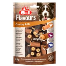 Friandises pour chiens Crunchy Rouleaux à la viande 85g - 8in1 - Zolux
