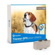 Boîtier traceur GPS pour collier de chien Dog 4 version café - Tractive - Tractive