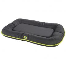 Coussin Pour Chien Rembourré En Tissu Déperlant Oscar 120 Noir Taille Xl - Ferplast